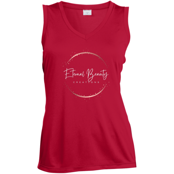 Eternal Beauty V-Neck Performance Tee - Image 3