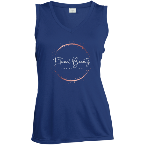 Eternal Beauty V-Neck Performance Tee - Image 4