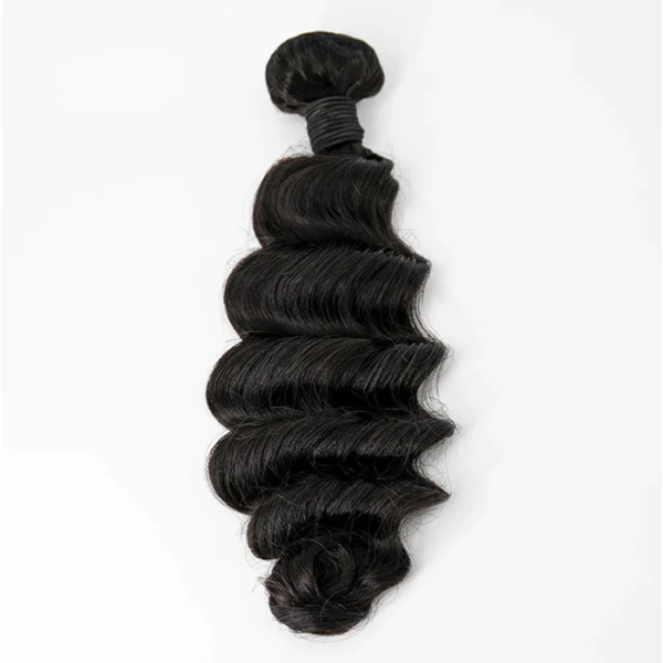 16-26 Inch Ocean Wave Virgin Brazilian Hair #1B Natural Black